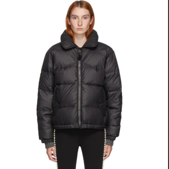 Marc Jacobs Black Down The Puffer Jacket, S - Picture 2 of 10